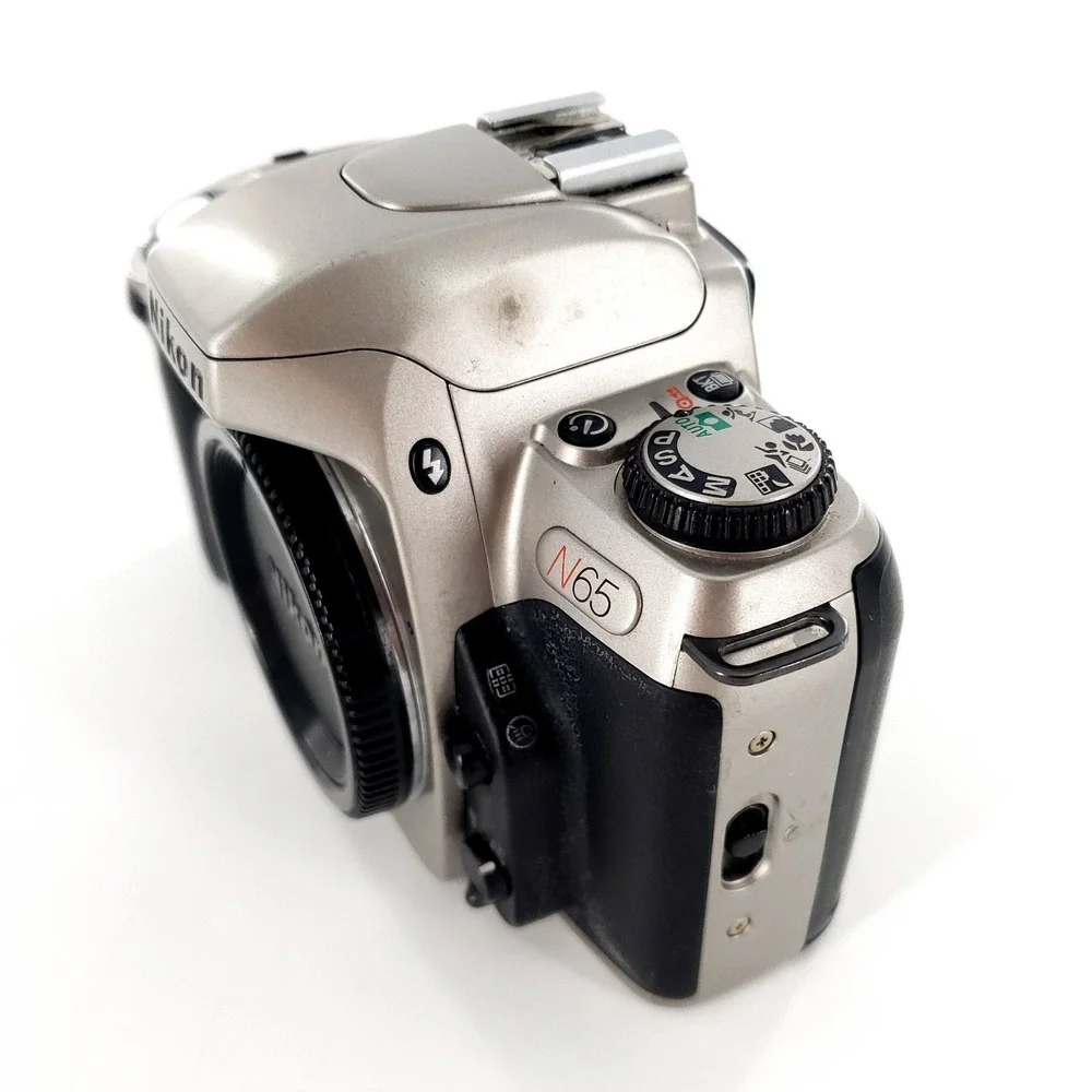 Nikon N65 35mm SLR Film Camera Body Only Acceptable Condition Tested & Works